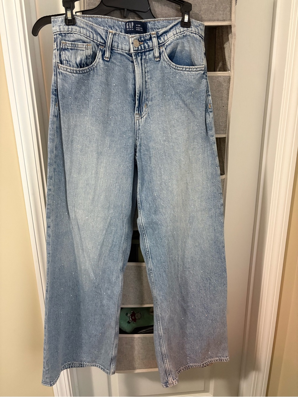 GAP Women’s Light Blue Wide-Leg Jeans